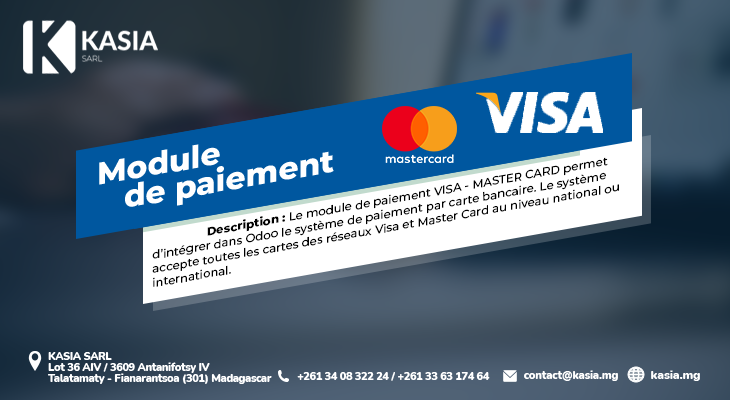 Module de paiement Visa-Master Card